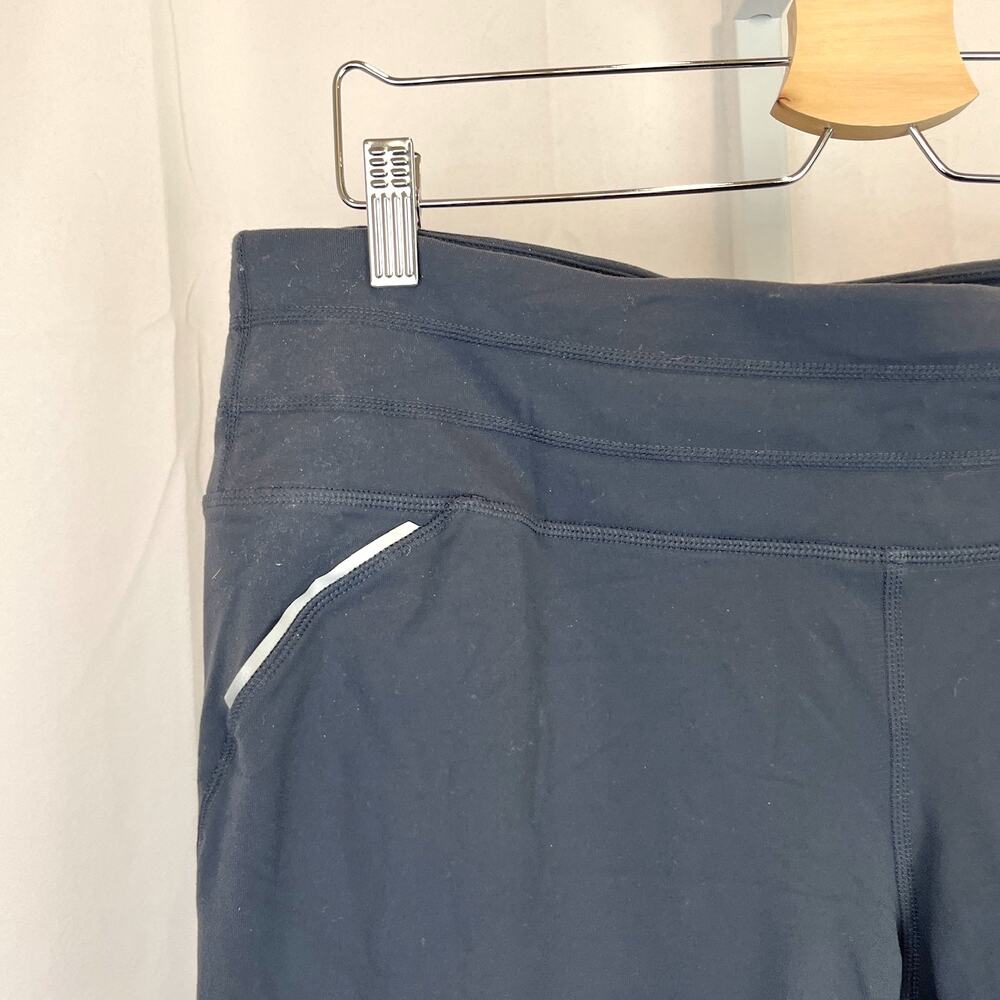 ATHLETA  2X Plus Relay Tights 903959 Reflective Mesh Panel Reflective Dark Gray - Picture 5 of 9